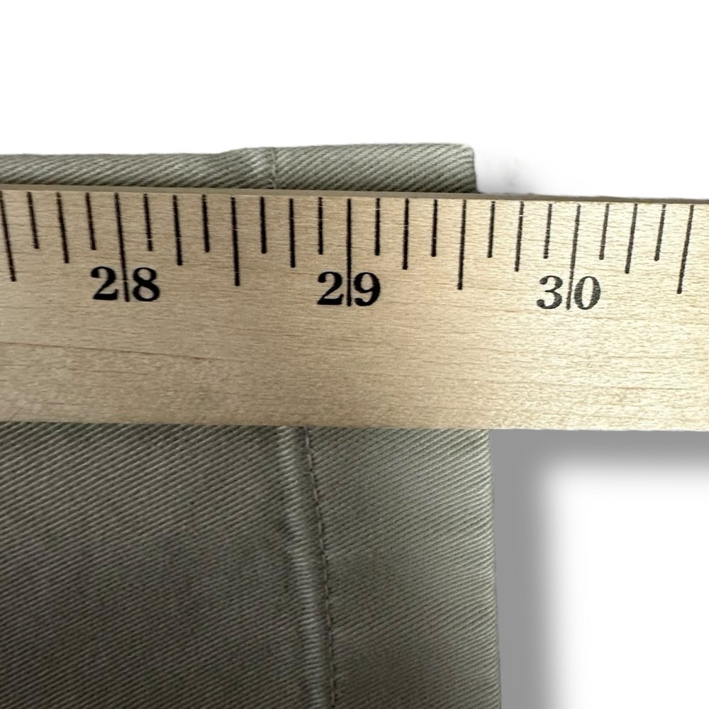 LL Bean Double L Chino Pants SZ 44x29.5 Wrinkle Resistant Cotton Natural Fit NWT - Picture 6 of 7